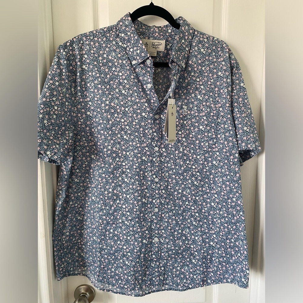 An original penguin button down dress shirt size-XL